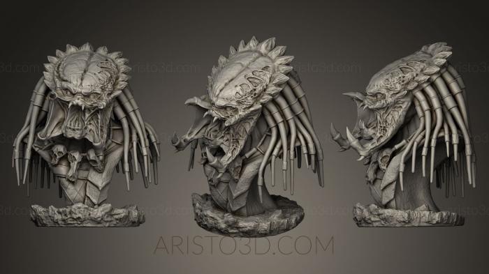 Busts of heroes and monsters (BUSTH_0262) 3D model for CNC machine